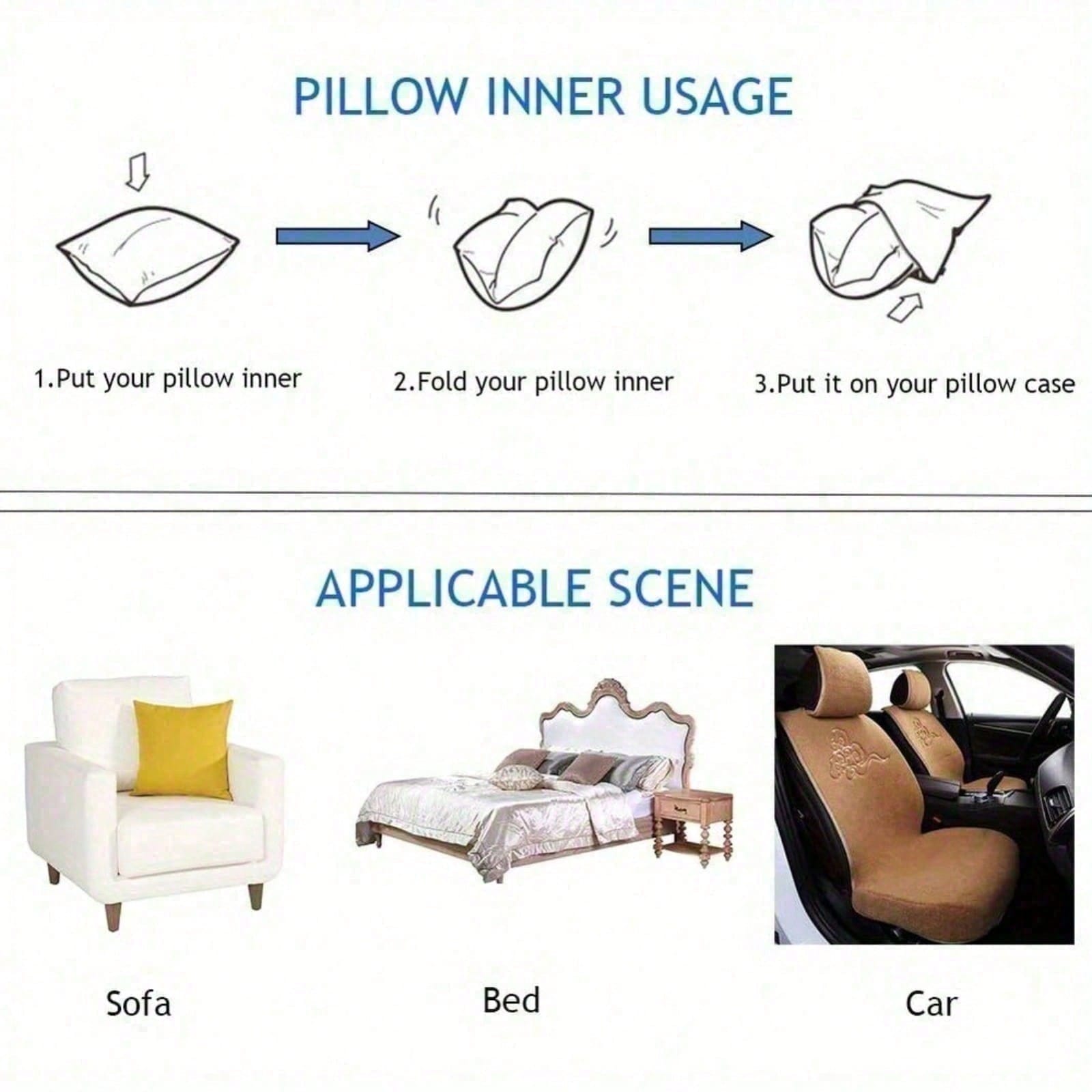 1 pezzo, fodera per cuscino de - Pillow Insert 18X18 recensione e prezzo