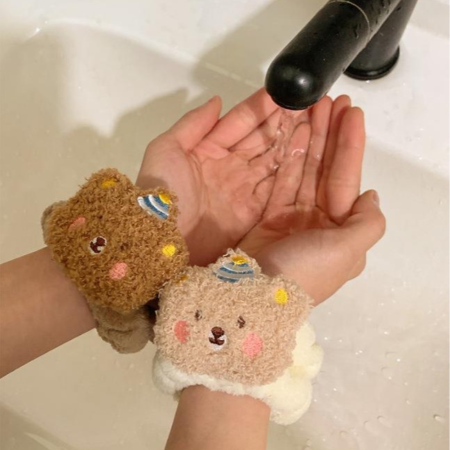 1 paio di orso del fumetto lav - Home Textiles Face Towel recensione e prezzo